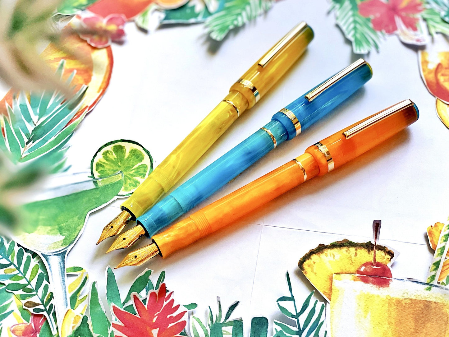 Esterbrook JR Fountain Pen- Paradise Lemon Twist (Discontinued)