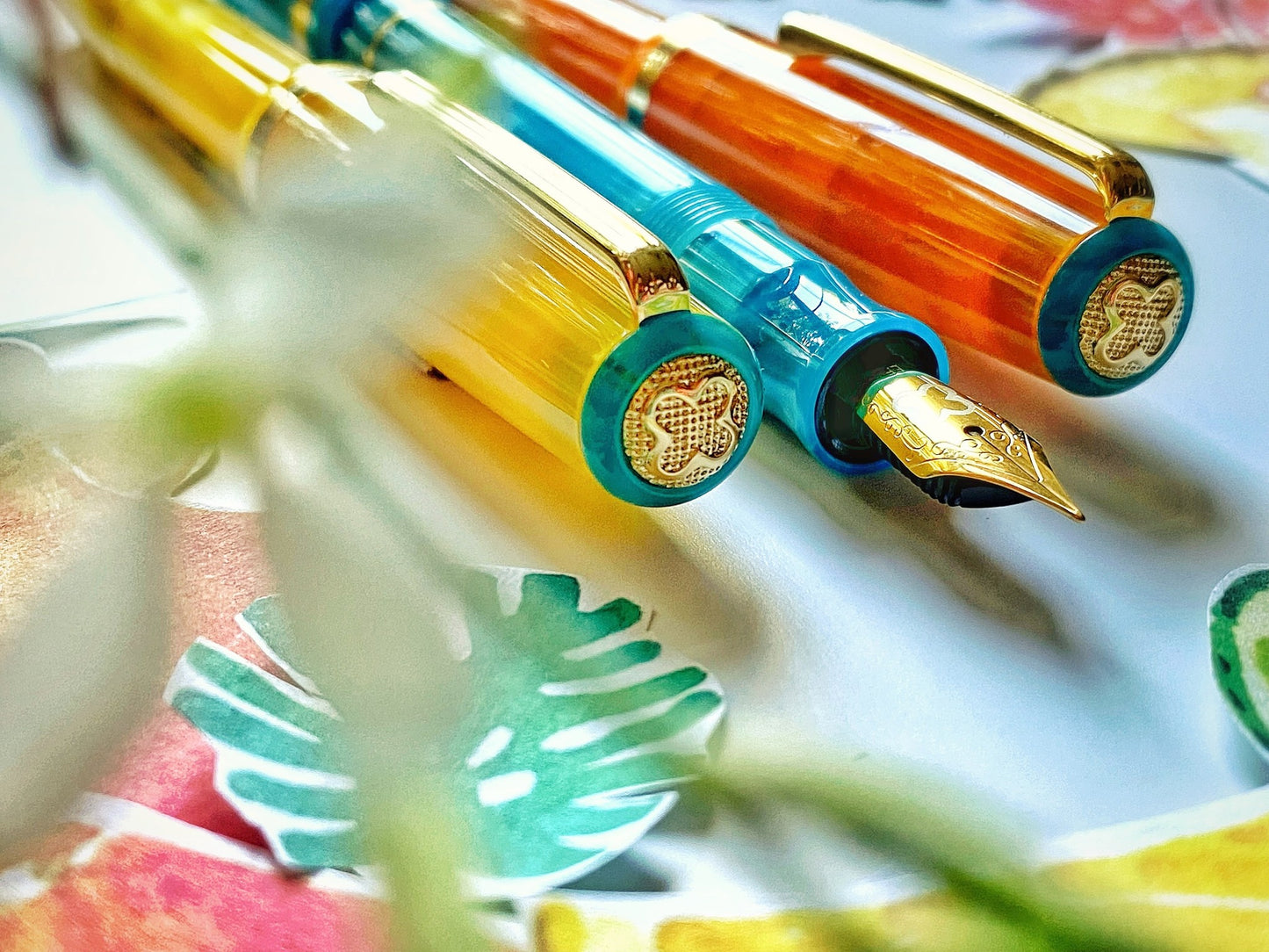 Esterbrook JR Fountain Pen- Paradise Lemon Twist (Discontinued)