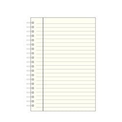 Graphic Image J9 Spiral Journal Refill