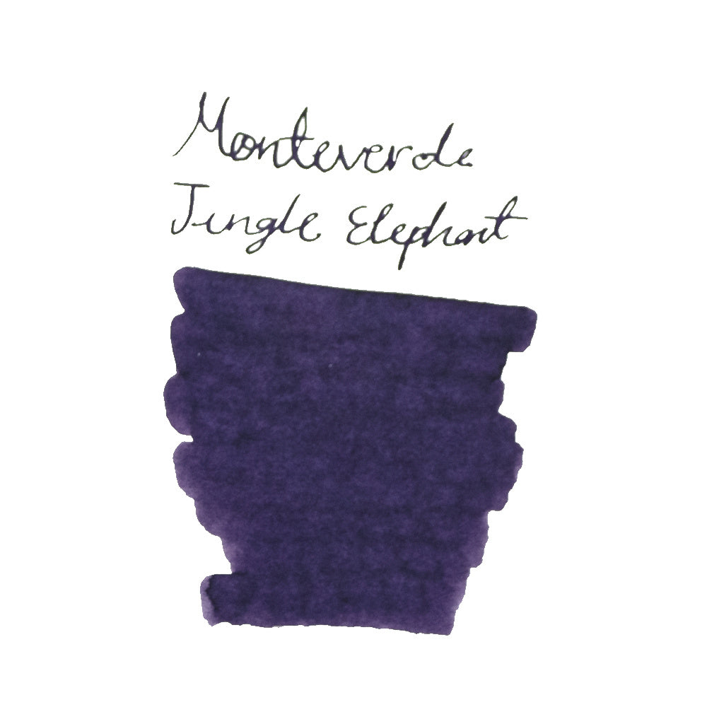 Monteverde Jungle Elephant Purple (30ml) Bottled Ink – Dromgoole's Fine ...