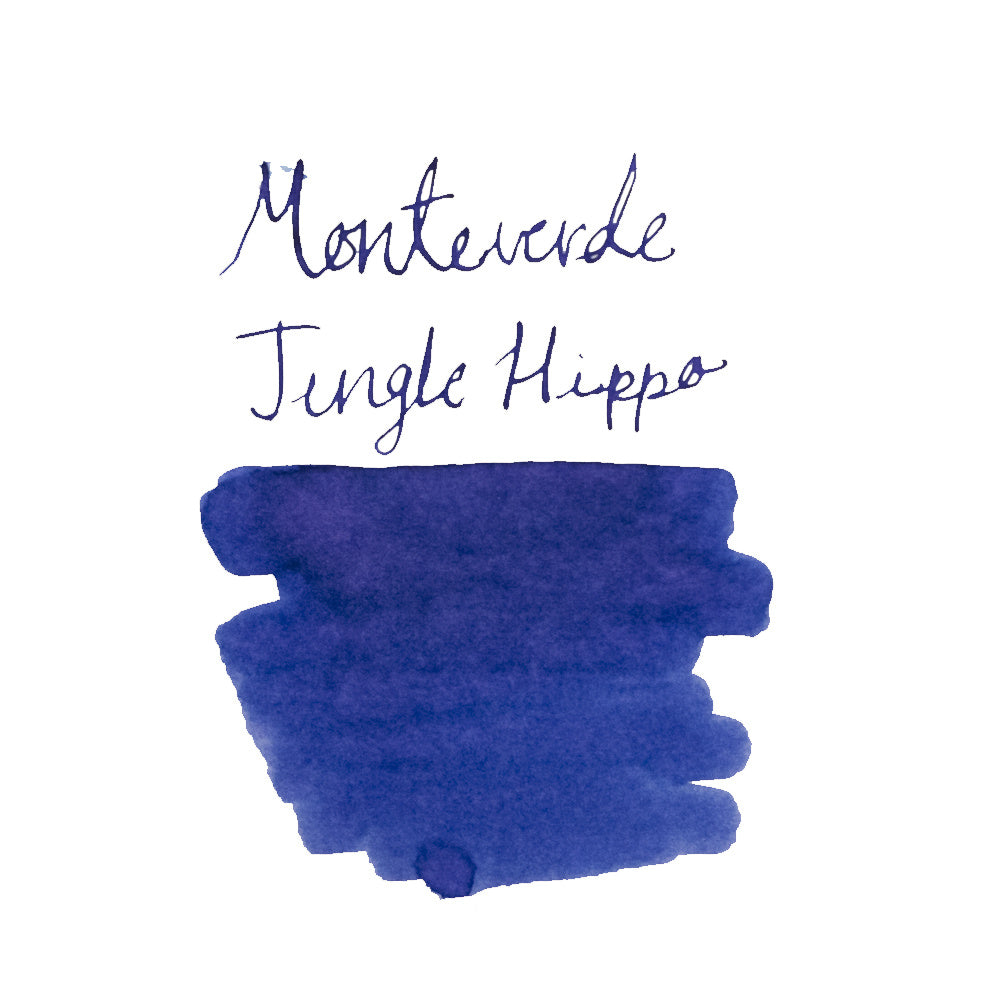 Monteverde Jungle Hippo Dark Blue (30ml) Bottled Ink