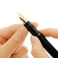 Pilot Justus 95 Fountain Pen - Black with Gold Trim