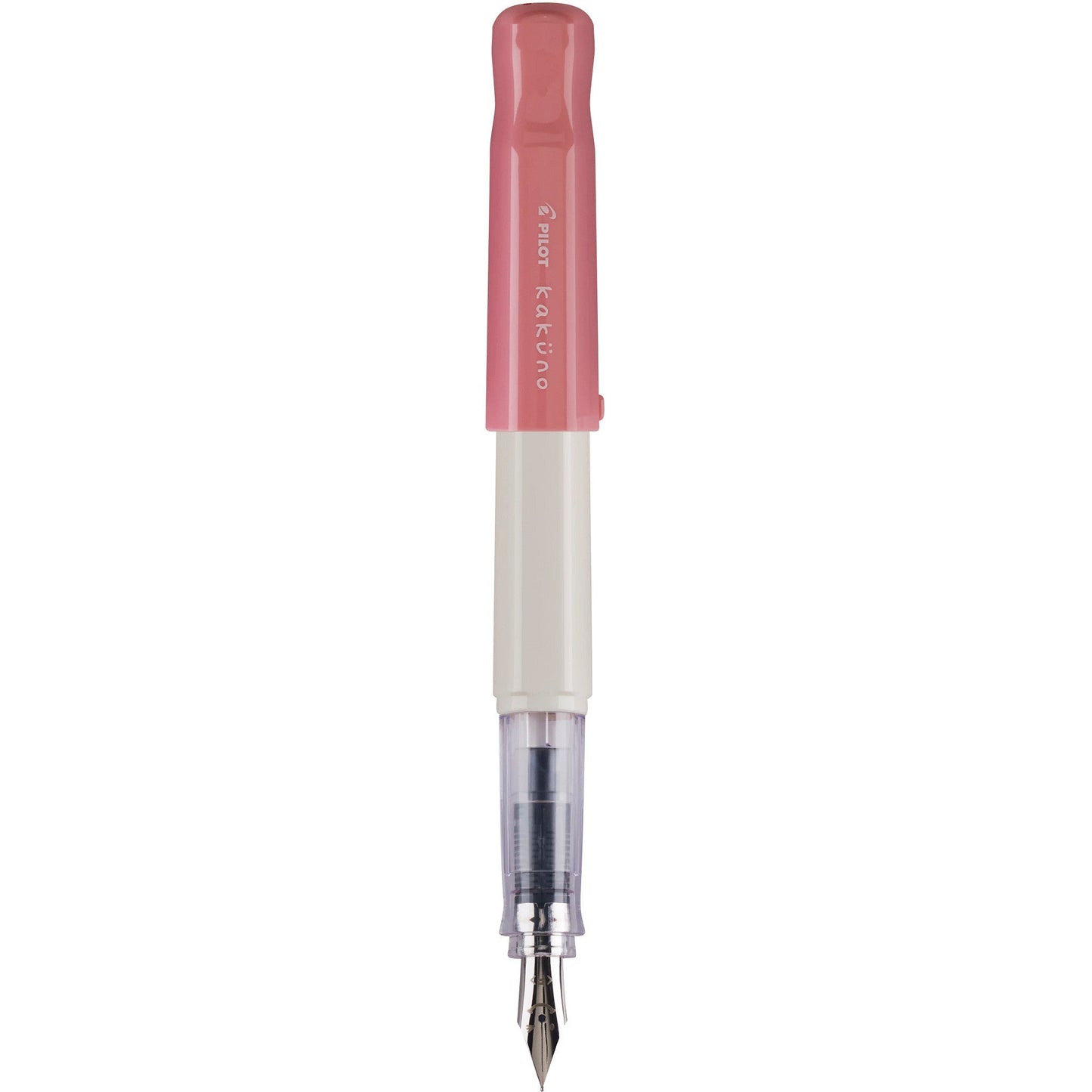 Pilot Kaküno Fountain Pen - Pink and White (Fine)