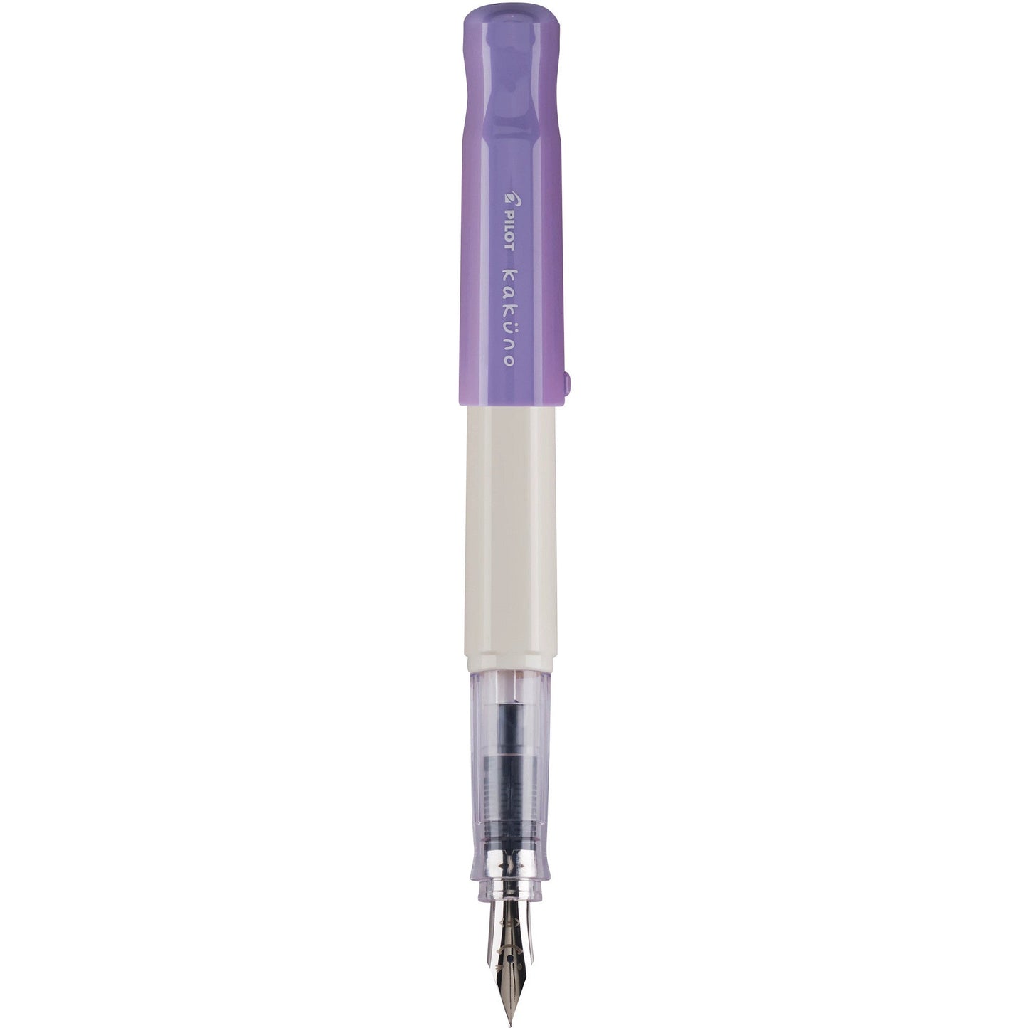 Pilot Kaküno Fountain Pen - Purple and White (Fine)