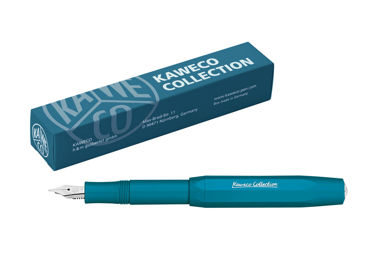 Kaweco Sport Fountain Pen - Cyan (Collector's Edition)
