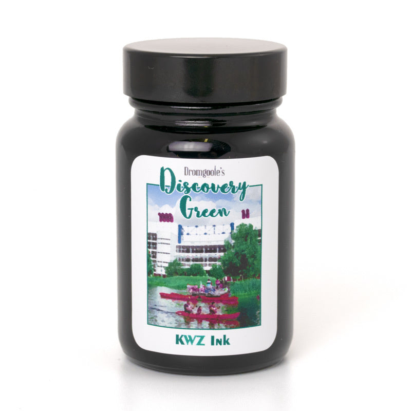 KWZ Discovery Green (60ml) Bottled Ink - Dromgoole's Exclusive