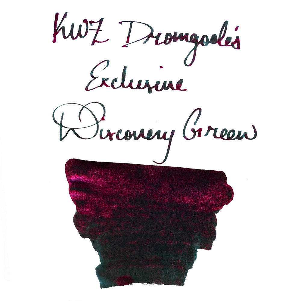 KWZ Discovery Green (60ml) Bottled Ink - Dromgoole's Exclusive