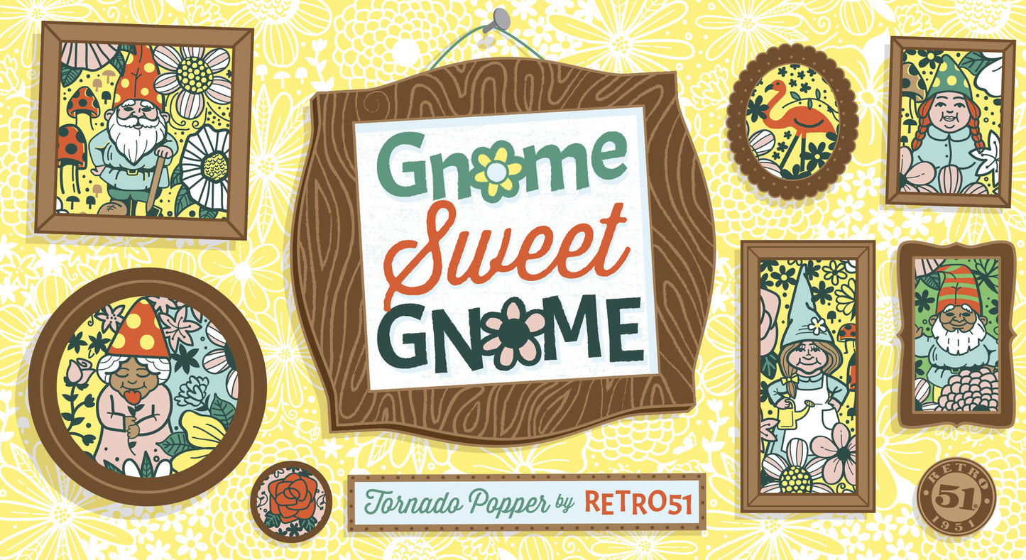Retro 1951 Collection Tornado Popper Rollerball - Gnome Sweet Gnome