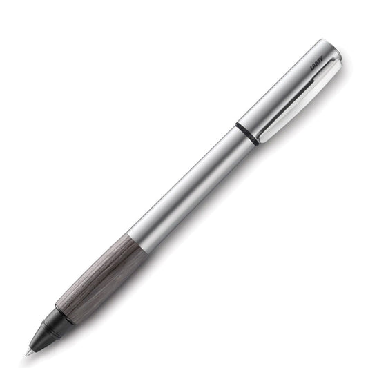 LAMY accent Rollerball - Aluminum and Grey Wood