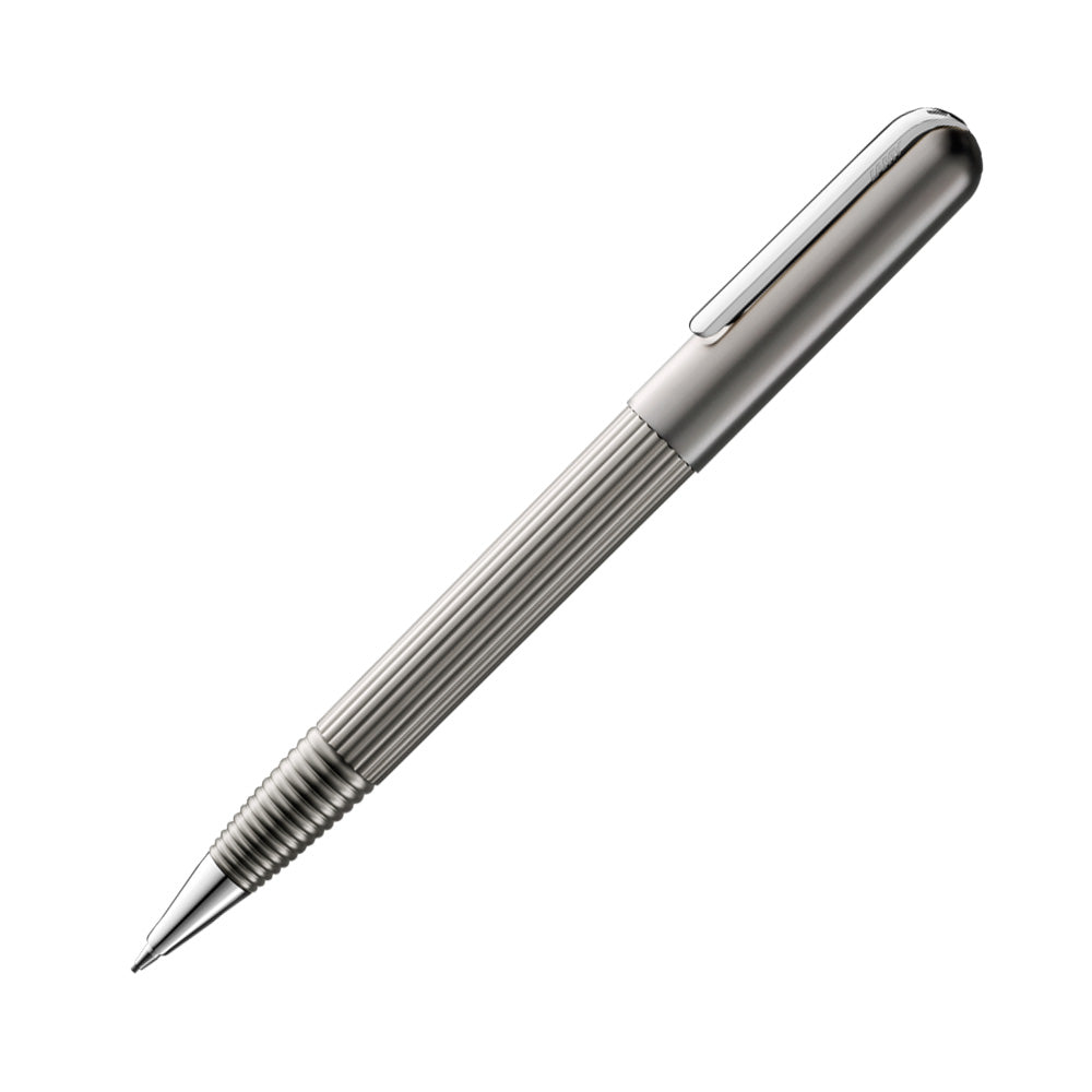 LAMY imporium Mechanical Pencil (.7mm) - Titanium with Platinum Trim