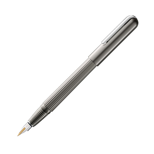 LAMY imporium Fountain Pen - Titanium with Platinum Trim