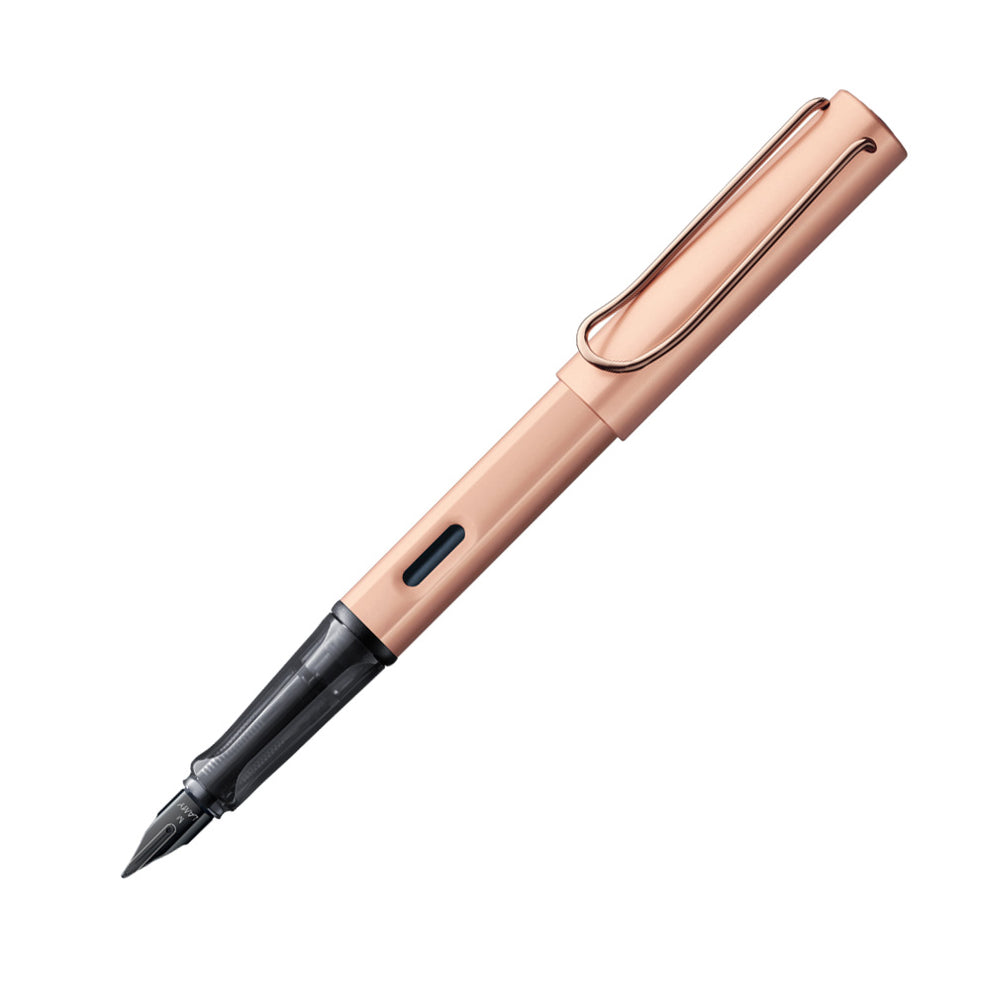Pin Rose Instrument LAMY Lx Fountain Pen - Rose Gold – Dromgoole's Fine Writing Instruments