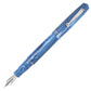 Leonardo Momento Zero Fountain Pen - Positano Blue Silver Trim