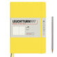 Leuchtturm1917 A5 Medium Softcover Dotted Notebook - Lemon