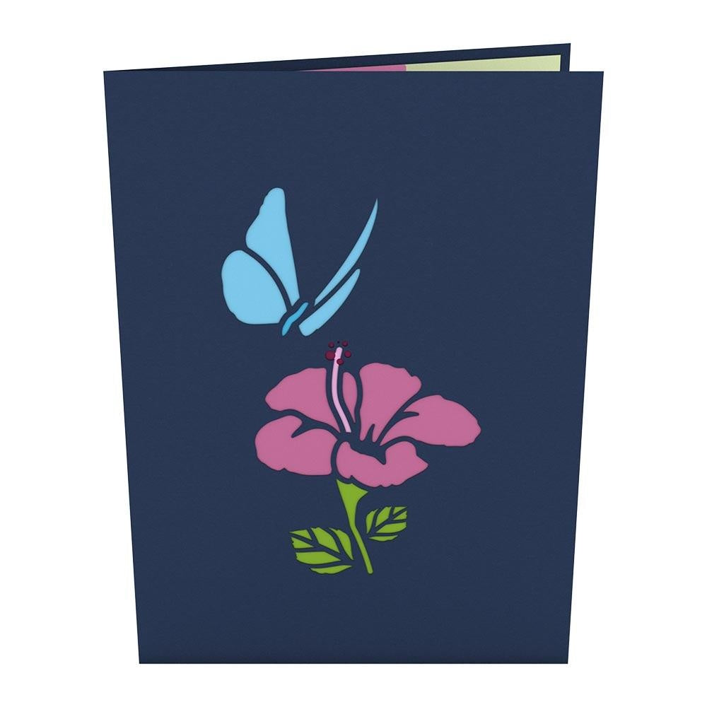 Lovepop Blue Morpho Butterfly 3D Card
