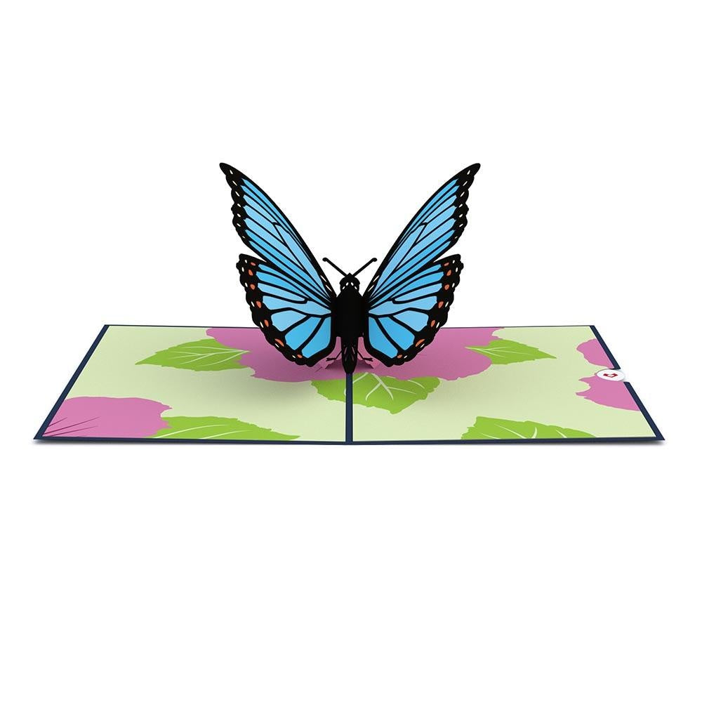 Lovepop Blue Morpho Butterfly 3D Card