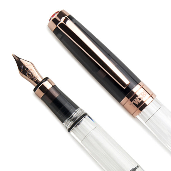 TWSBI Diamond 580 Fountain Pen - Smoke Rose Gold II