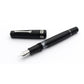 Leonardo Momento Magico Fountain Pen - Black Matte with Silver Trim