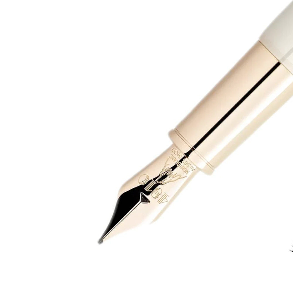 Montblanc Rouge et Noir "Baby" Fountain Pen - Ivory (Heritage Special Edition)