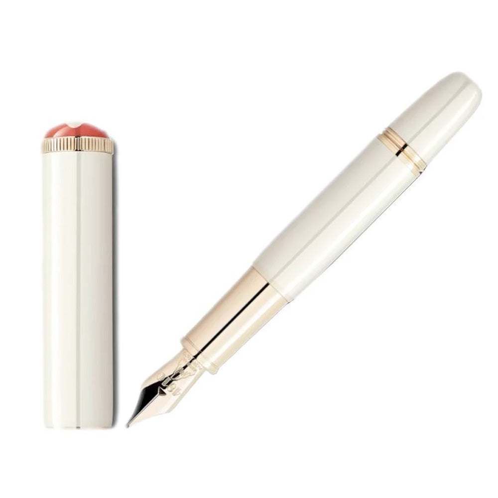 Montblanc Rouge et Noir "Baby" Fountain Pen - Ivory (Heritage Special Edition)