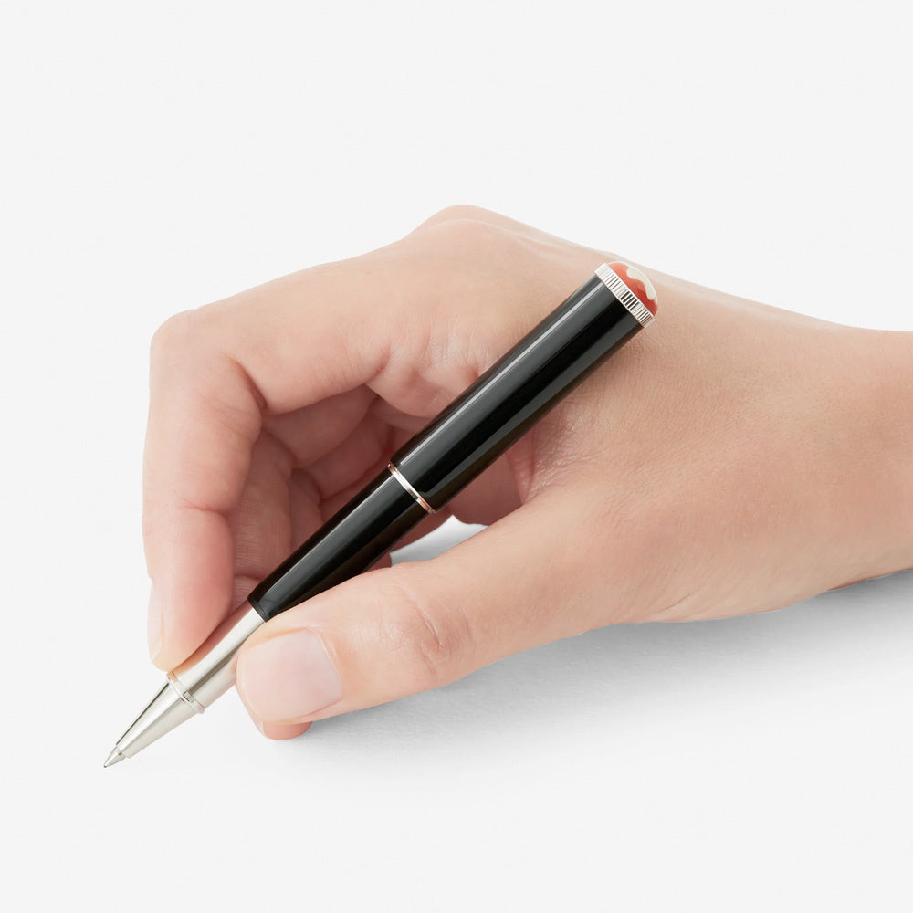 Montblanc Rouge et Noir "Baby" Rollerball - Black (Heritage Special Edition)