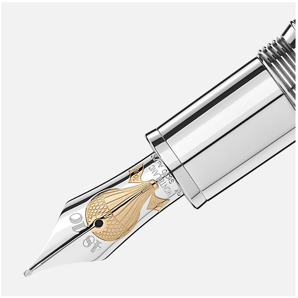 Montblanc Around the World in 80 Days Fountain Pen (Meisterstück Solitaire LeGrand)