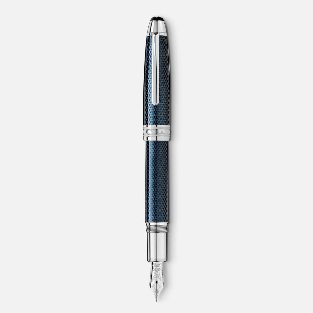 Montblanc Blue Hour Fountain Pen (Meisterstück Solitaire LeGrand)