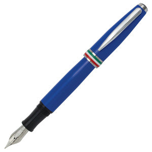 Monteverde Aldo Domani Italia Fountain Pen - Exotic Blue (Discontinued)