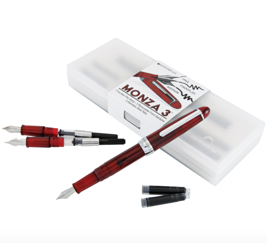 Monteverde Monza 3 Fountain Pen Set