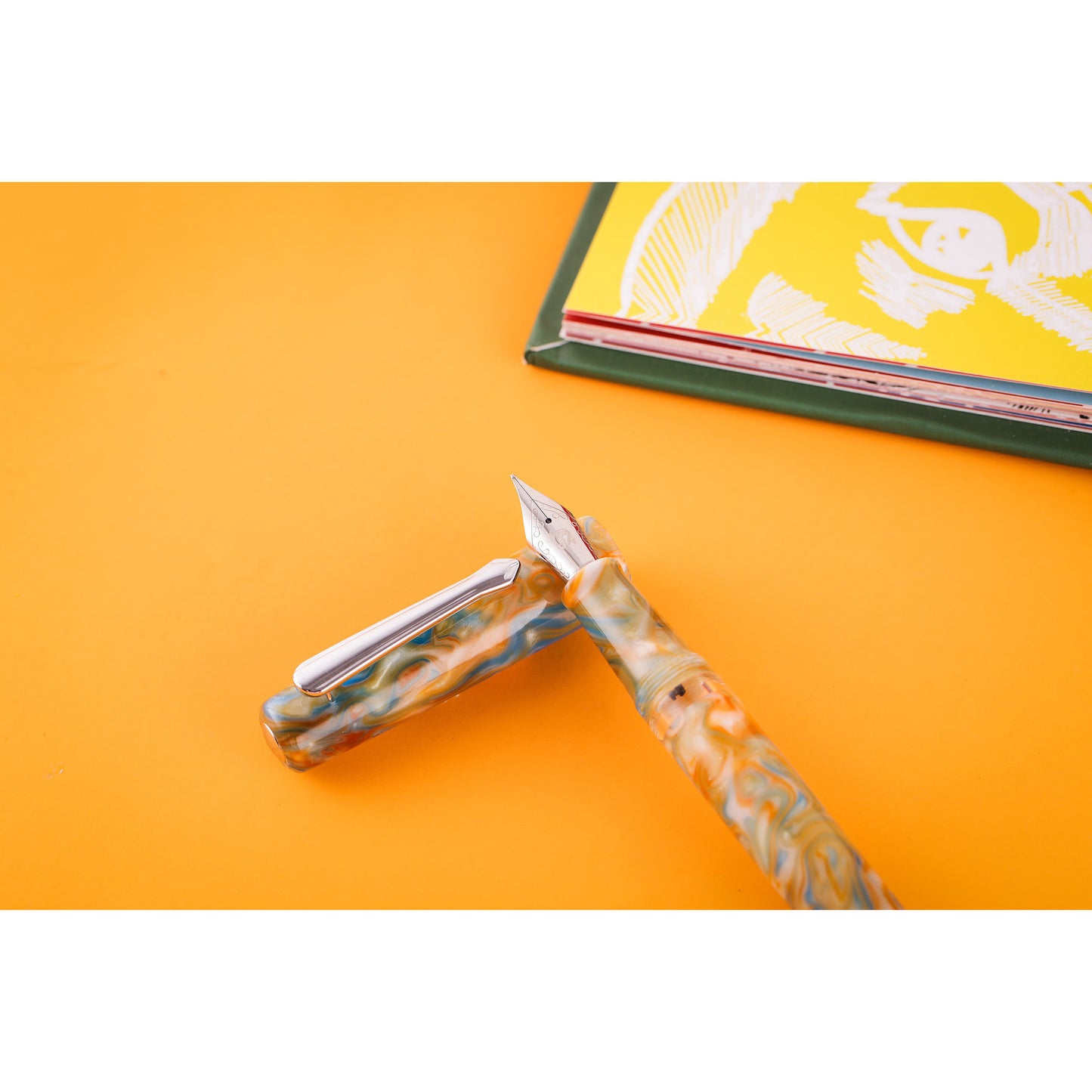Nahvalur Schuylkill Fountain Pen - Asfur Bronze