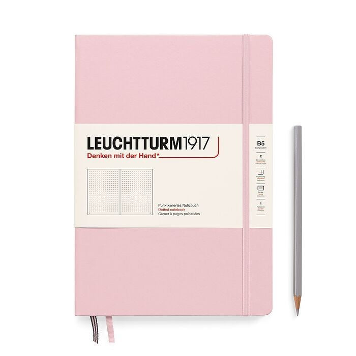 Leuchtturm1917 Composition B5 Hardcover Dotted Notebook - Powder (Discontinued)