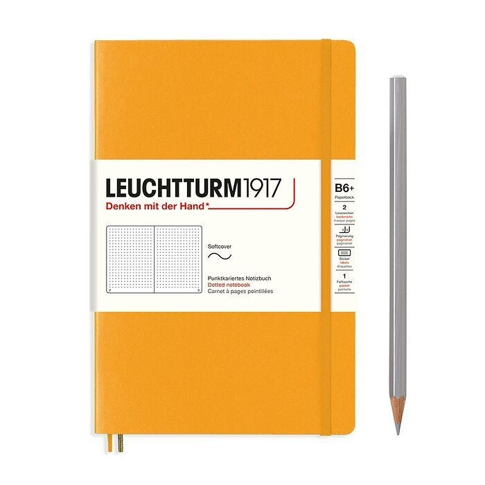 Leuchtturm1917 B6+ Paperback Softcover Dotted Notebook - Rising Sun