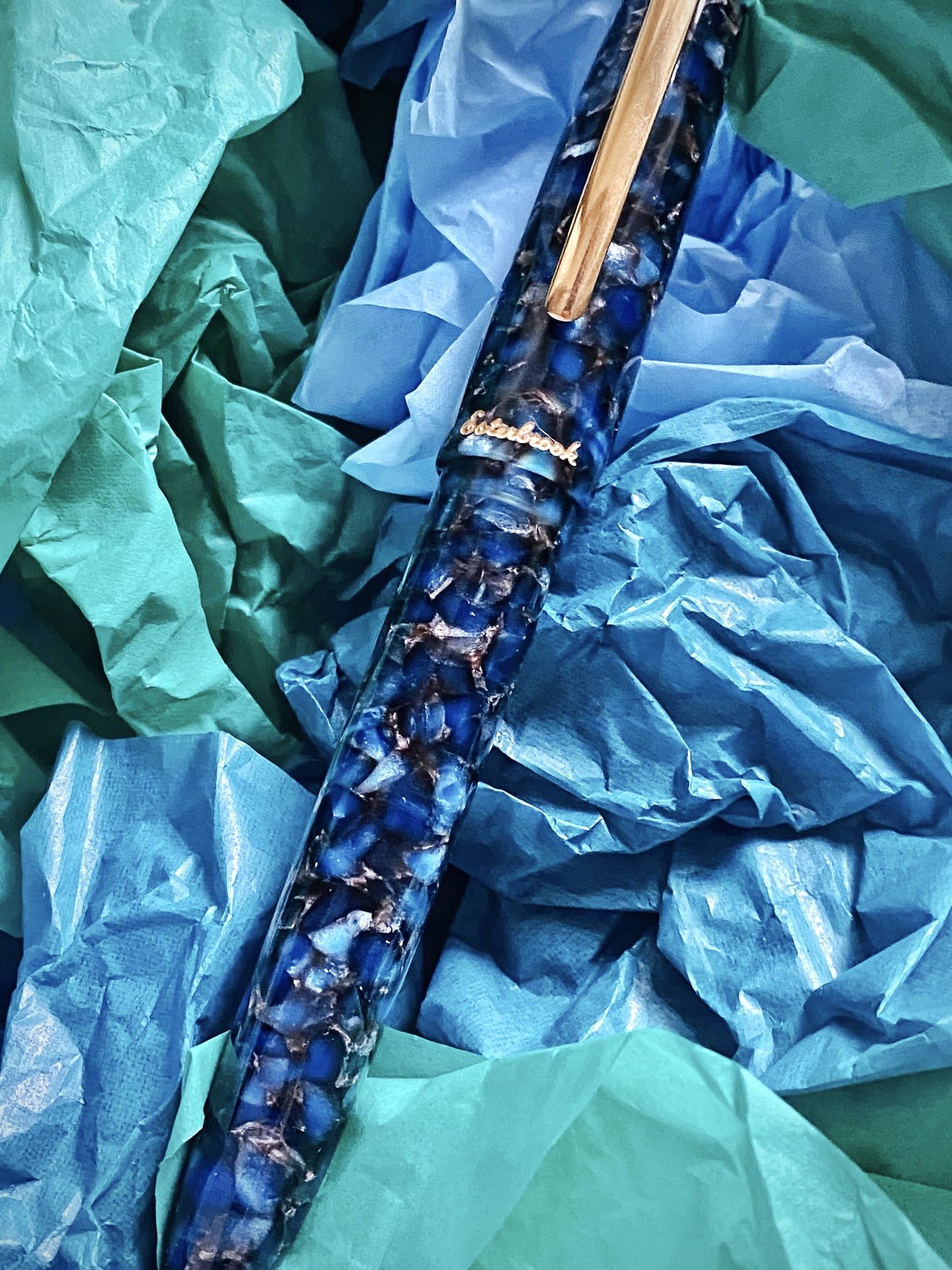 Esterbrook Estie Fountain Pen - Nouveau Bleu with Gold Trim