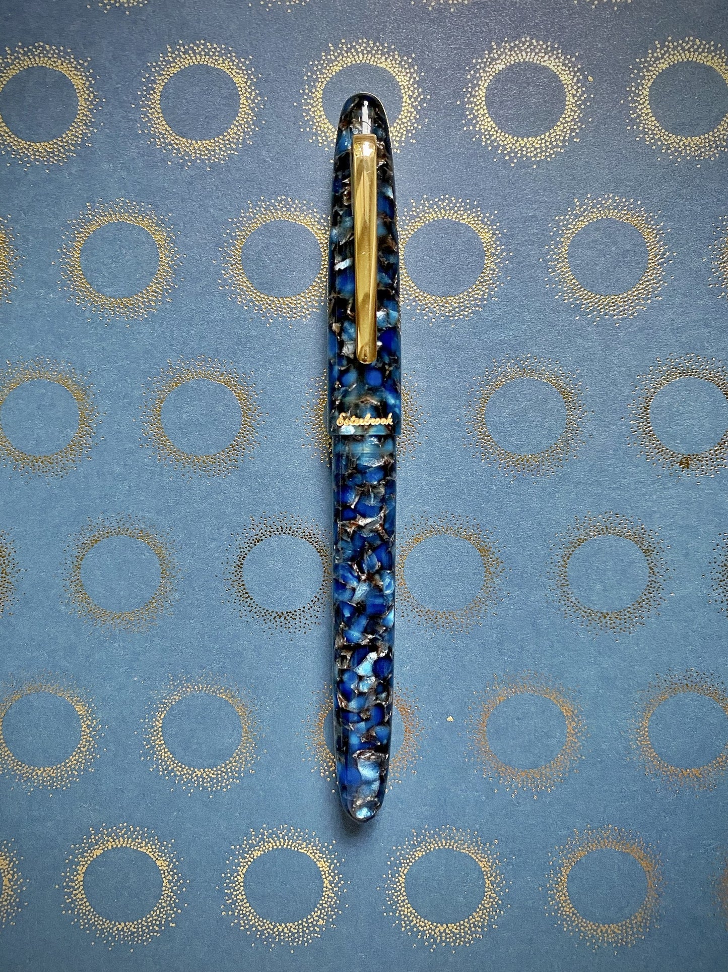 Esterbrook Estie Rollerball - Nouveau Bleu with Gold Trim