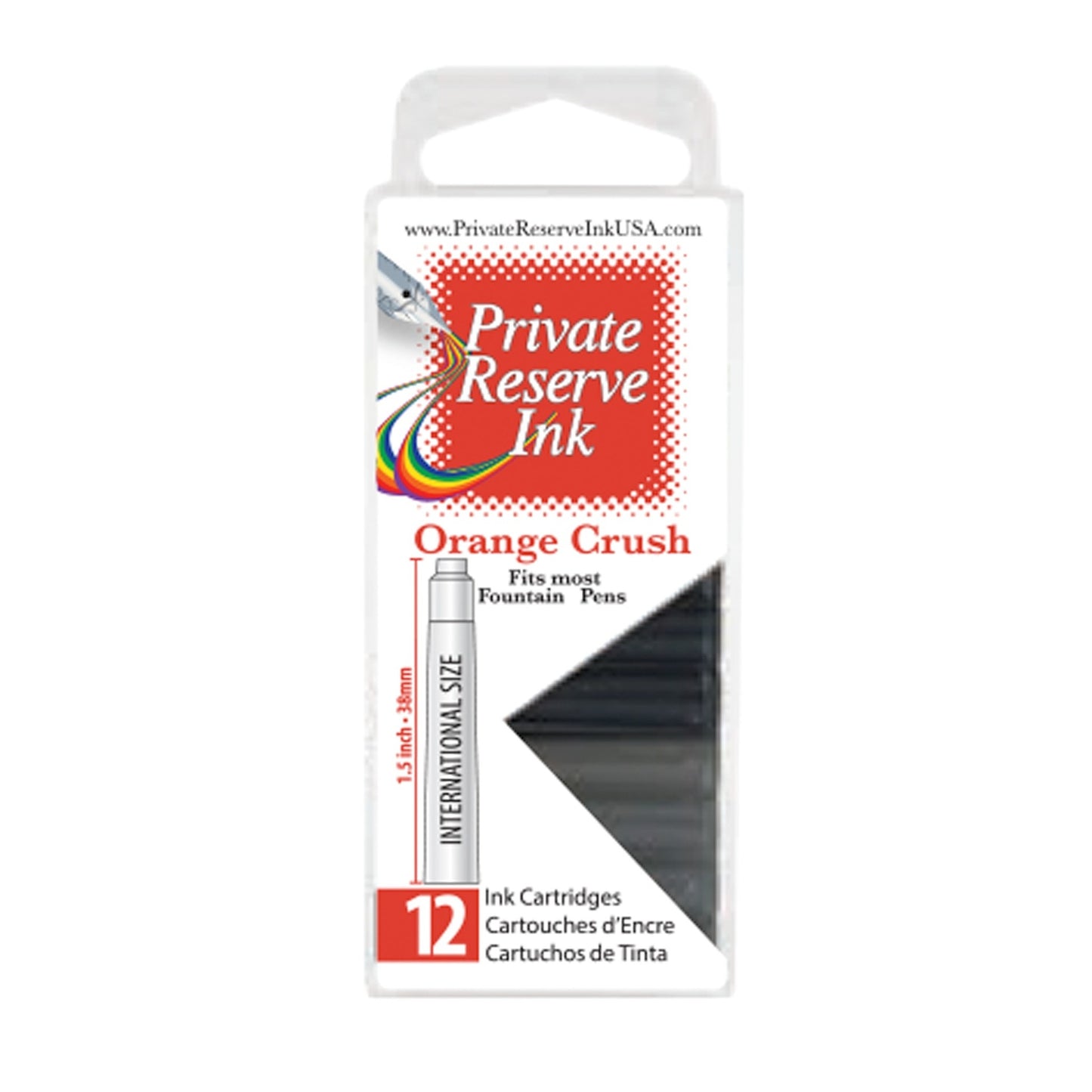 Private Reserve Orange Crush Ink Cartridges (Set of 12)