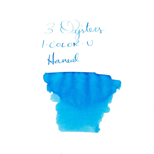 3 Oysters Gyeoul Haneul Winter Sky (38ml) Bottled Ink (I-Color-U)