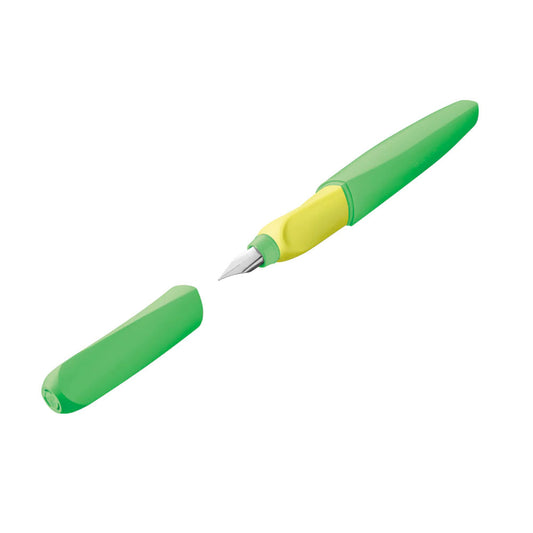 Pelikan Twist Fountain Pen - Neon Green