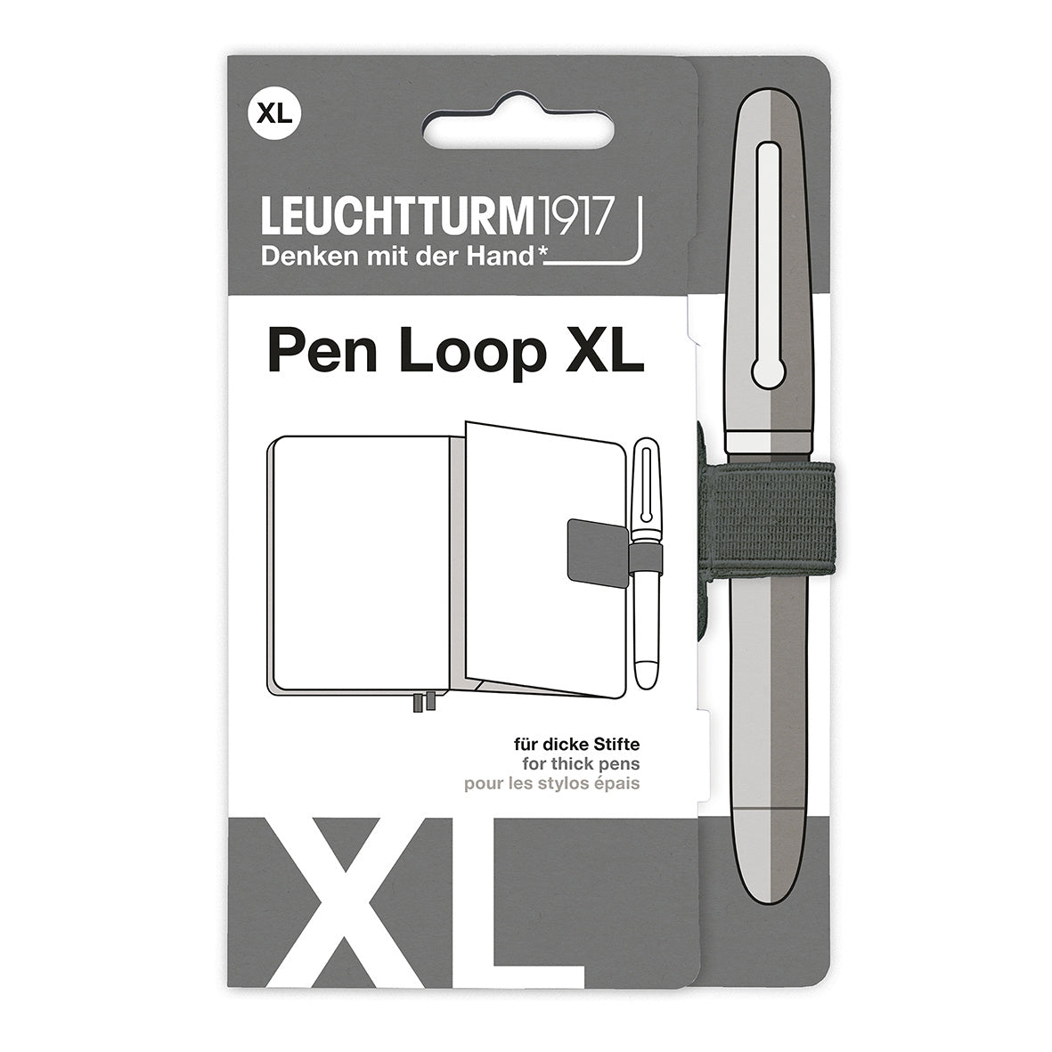 Leuchtturm1917 Pen Loop XL - Anthracite