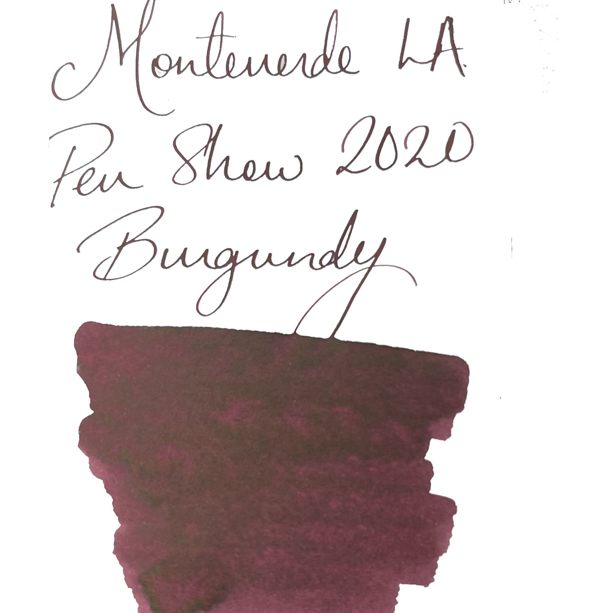 Monteverde Burgundy (30ml) Bottled Ink (2020 LA Pen Show) – Dromgoole's ...