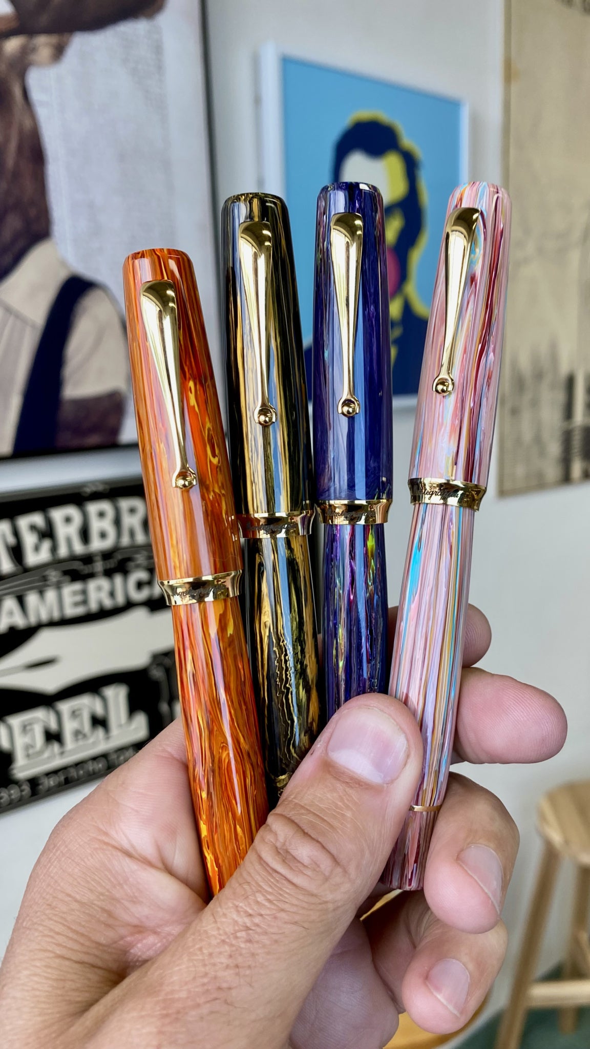 Montegrappa Limited Edition V2 Admiral Fountain Pen - Leo