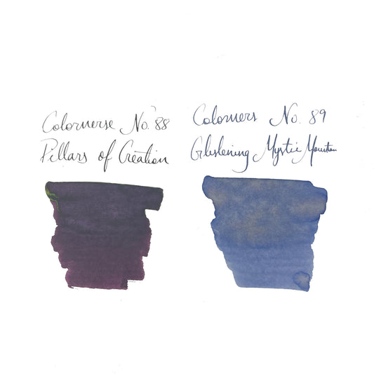Colorverse Pillars of Creation & Mystic Mountain Glistening (65ml + 15ml) Bottled Ink Set