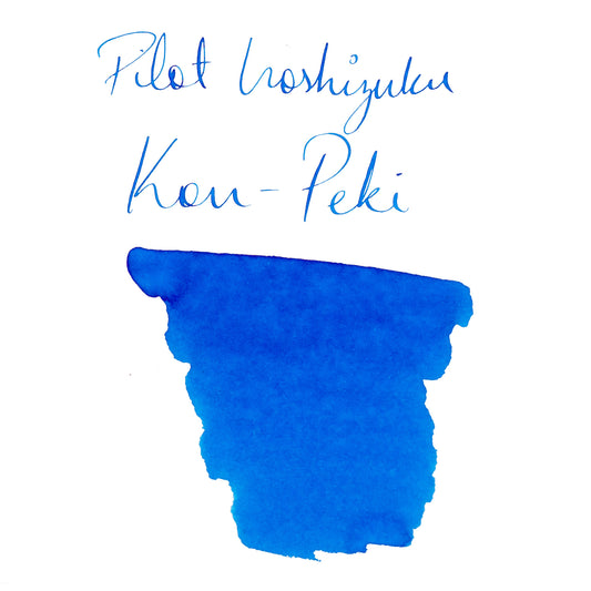 Pilot Iroshizuku Bottled Ink - Kon-Peki Cerulean Blue (50ml)