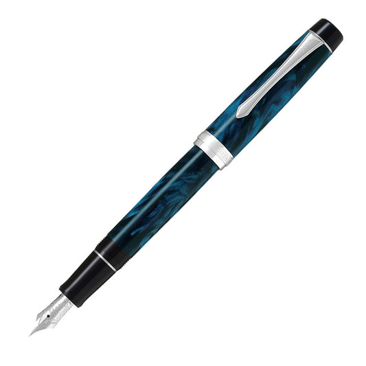Pilot Custom Heritage SE Fountain Pen - Marble Blue