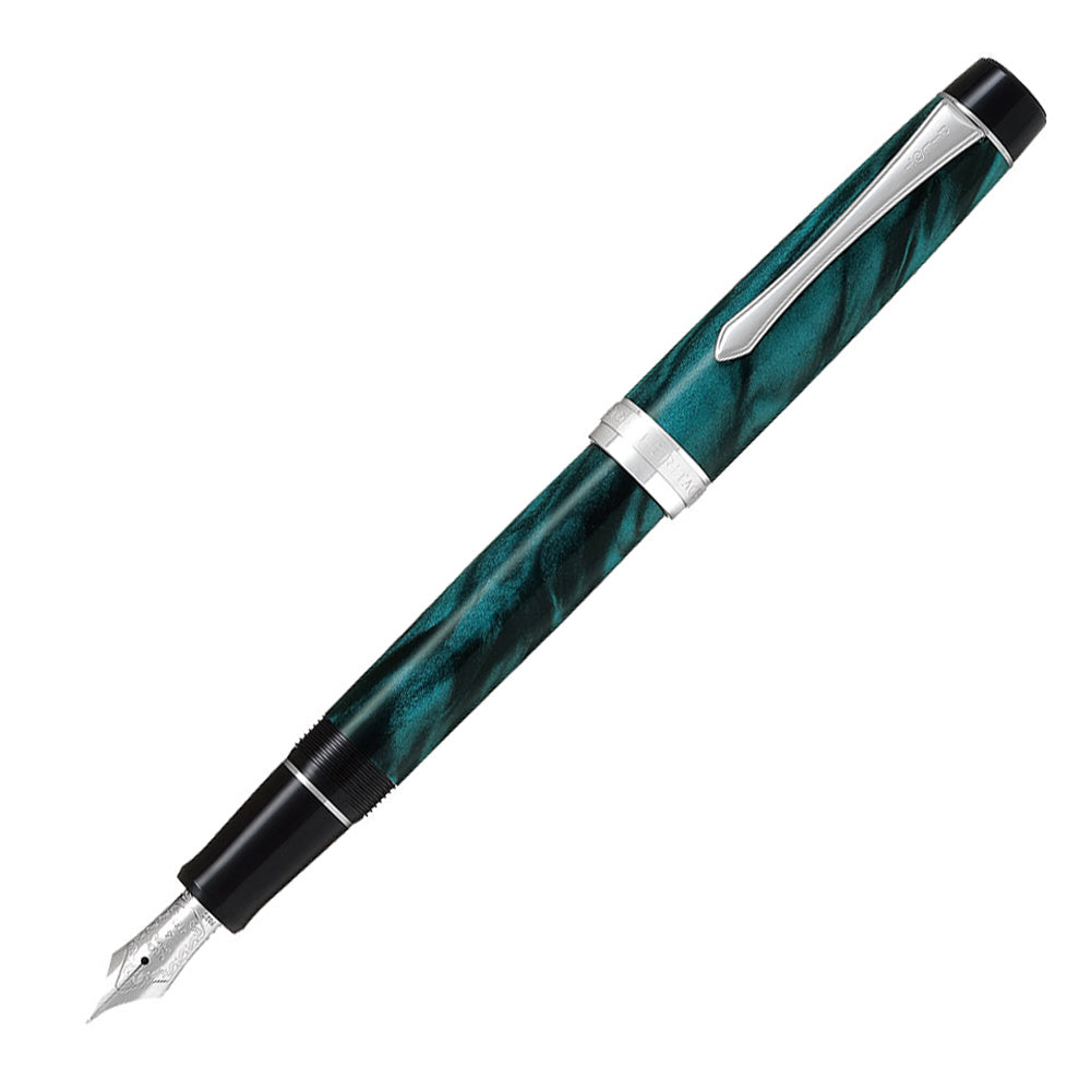 Pilot Custom Heritage SE Fountain Pen - Marble Green