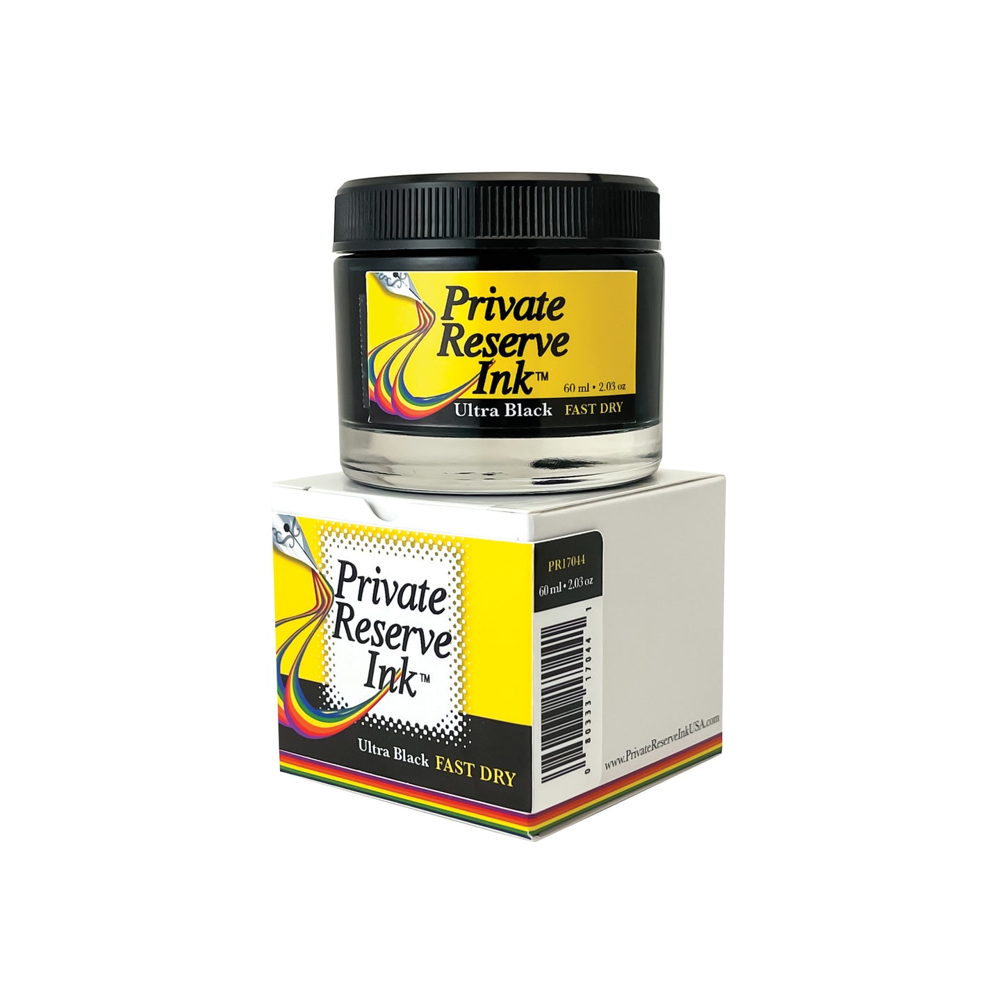 Private Reserve Fast Dry Ultra Black (60ml) Bottled Ink