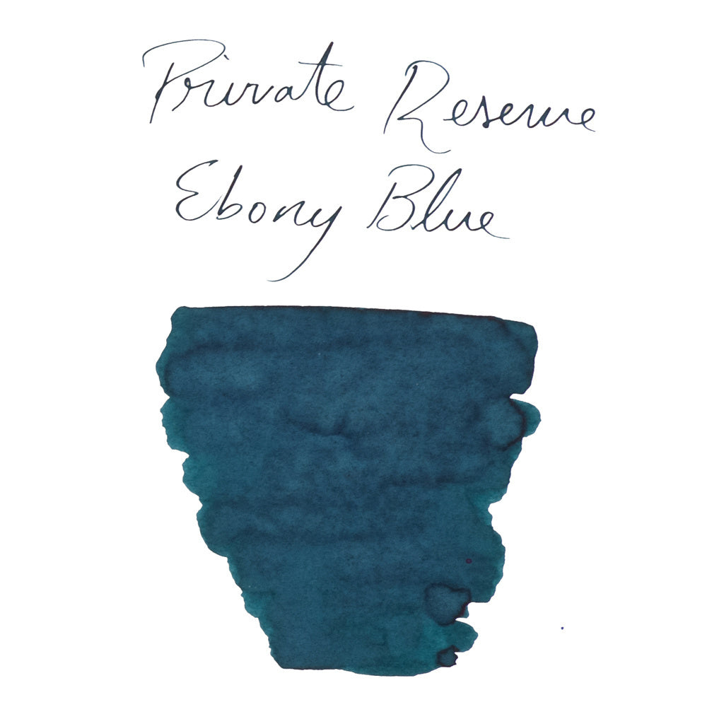 Private Reserve Ebony Blue Ink Cartridges (Set of 12)