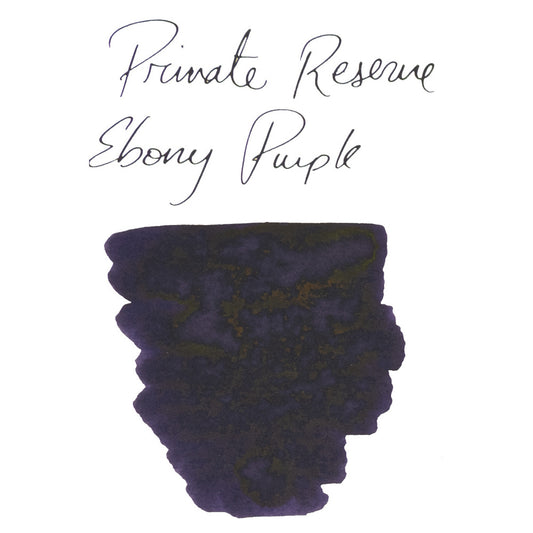 Private Reserve Ebony Purple (60ml) Bottled Ink