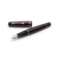 Leonardo Momento Zero Fountain Pen - Prugna Plum with Silver Trim