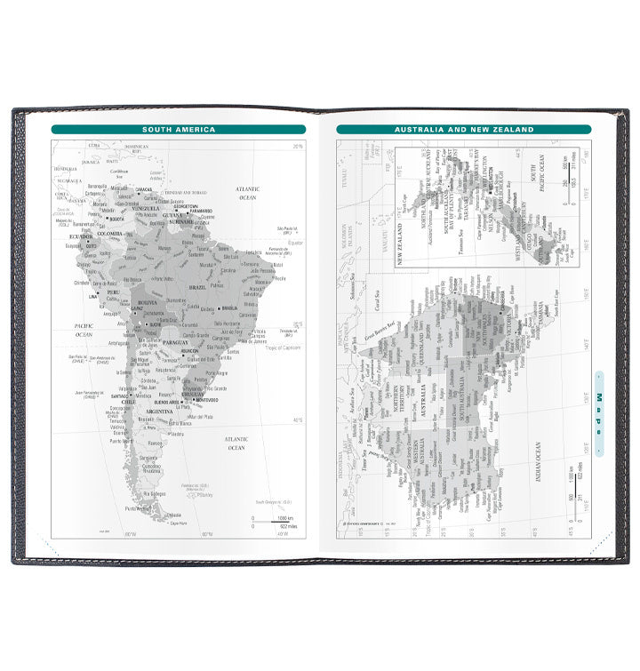 Quo Vadis 2025 Minister #18 Vertical Weekly Planner - Texas Bamboo