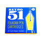 Retro 51 Ink Cartridges (6 ea)